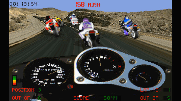 Игра Cyclemania, скриншот