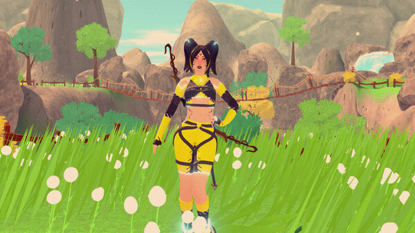 Игра Cynthia: Hidden in the Moonshadow - 'Cyberthia' Costume, скриншот