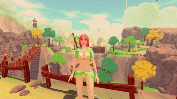 Игра Cynthia: Hidden in the Moonshadow - 'Tropical Blossom' Costume, скриншот