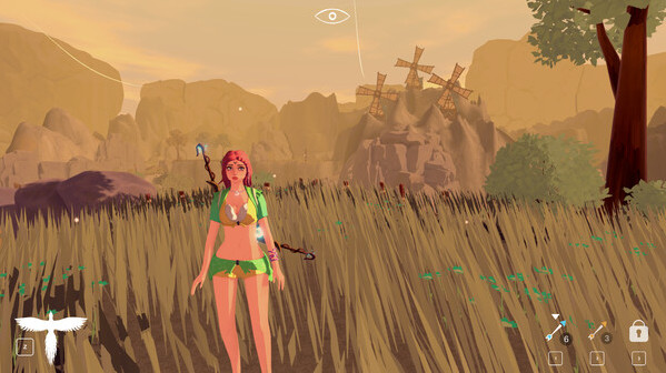 Игра Cynthia: Hidden in the Moonshadow - 'Tropical Blossom' Costume, скриншот