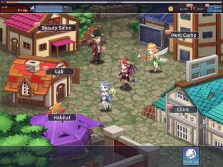 Игра D.N.Age, скриншот