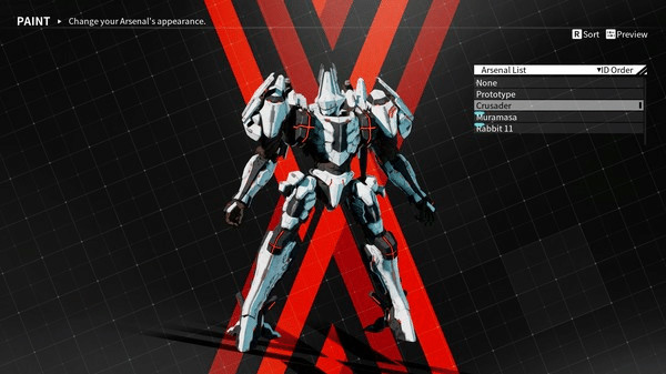 Игра DAEMON X MACHINA - Arsenal - "Crusader", скриншот