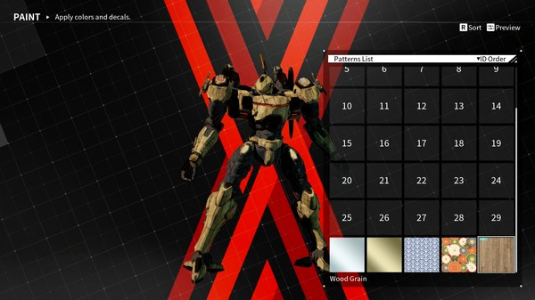 Игра DAEMON X MACHINA - Arsenal Patterns Bundle, скриншот