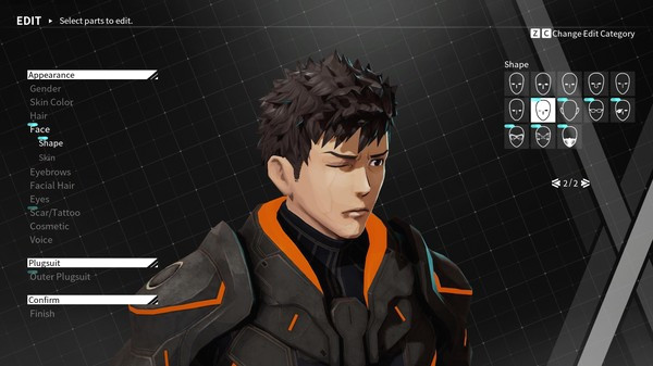 Игра DAEMON X MACHINA - Outer Facial Features Bundle 1, скриншот