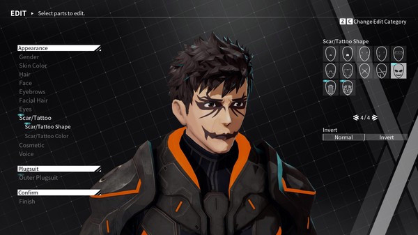 Игра DAEMON X MACHINA - Outer Facial Features Bundle 1, скриншот