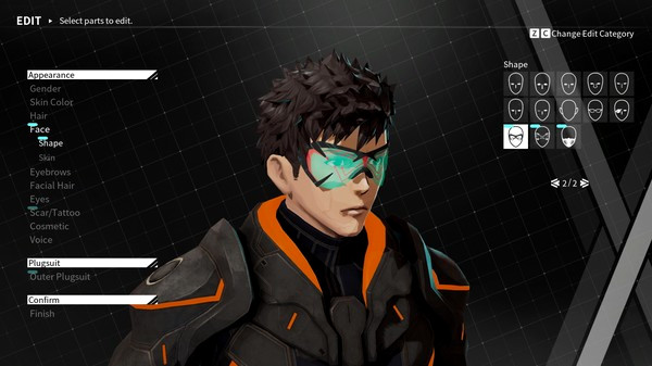 Игра DAEMON X MACHINA - Outer Facial Features Bundle 2, скриншот