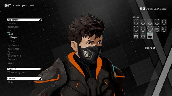 Игра DAEMON X MACHINA - Outer Facial Features Bundle 2, скриншот