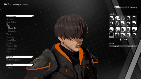 Игра DAEMON X MACHINA - Outer Hairstyles Bundle 1, скриншот