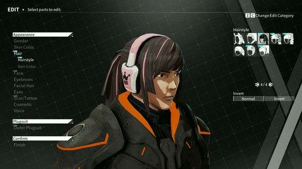 Игра DAEMON X MACHINA - Outer Hairstyles Bundle 1, скриншот