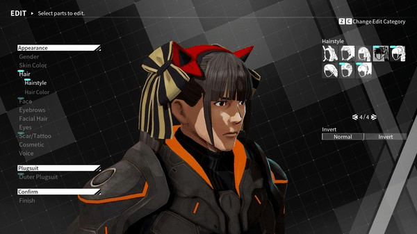 Игра DAEMON X MACHINA - Outer Hairstyles Bundle 2, скриншот