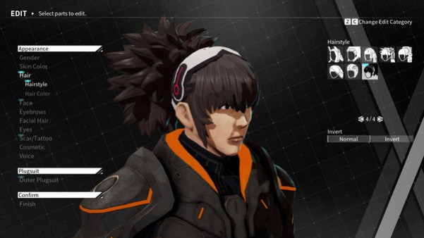 Игра DAEMON X MACHINA - Outer Hairstyles Bundle 2, скриншот