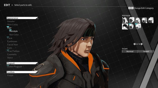 Игра DAEMON X MACHINA - Outer Hairstyles Bundle 2, скриншот