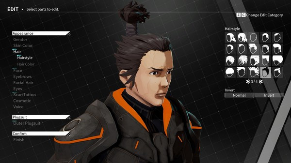 Игра DAEMON X MACHINA - Outer Hairstyles Bundle 2, скриншот