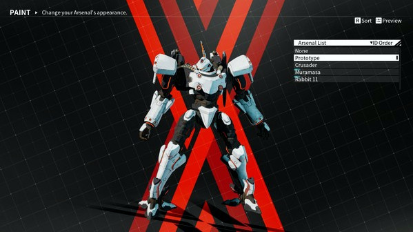 Игра DAEMON X MACHINA - Prototype Arsenal Set, скриншот