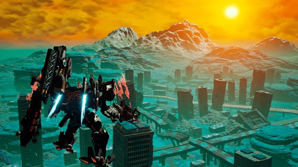 Игра DAEMON X MACHINA, скриншот