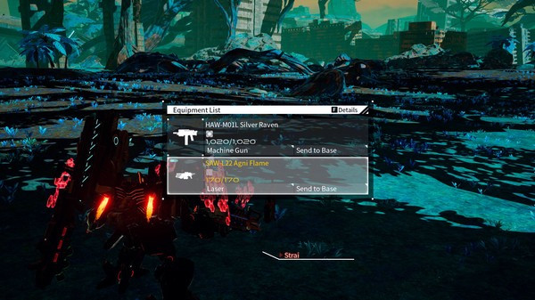 Игра DAEMON X MACHINA, скриншот
