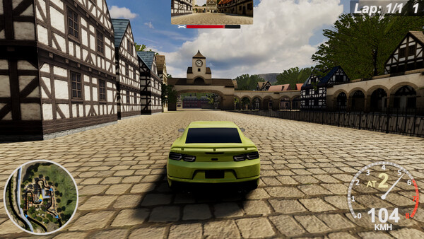 Игра Daily Driven Racer, скриншот
