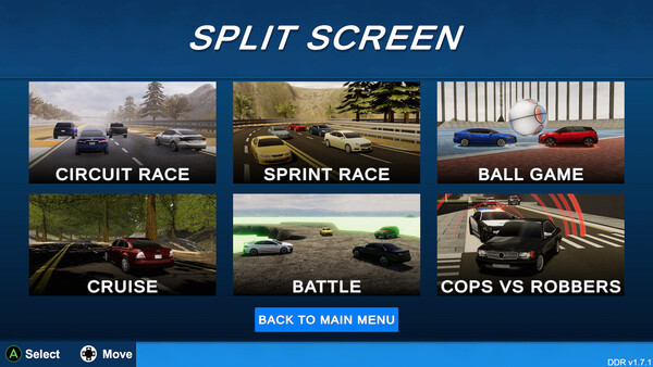 Игра Daily Driven Racer, скриншот