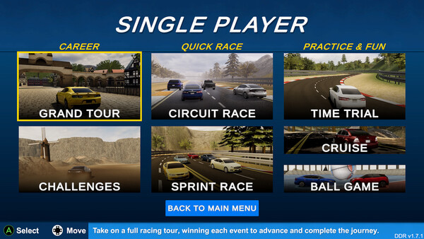 Игра Daily Driven Racer, скриншот