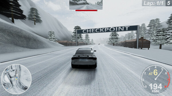Игра Daily Driven Racer, скриншот