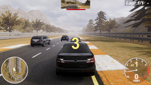Игра Daily Driven Racer, скриншот