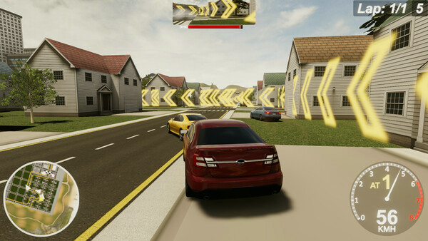 Игра Daily Driven Racer, скриншот
