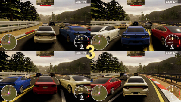Игра Daily Driven Racer, скриншот