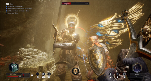 Игра DAIMON BLADES, скриншот