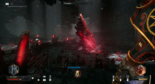 Игра DAIMON BLADES, скриншот