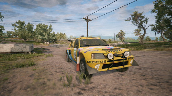 Игра Dakar 18 - Ari Vatanen / Peugeot 205 Turbo 16, скриншот
