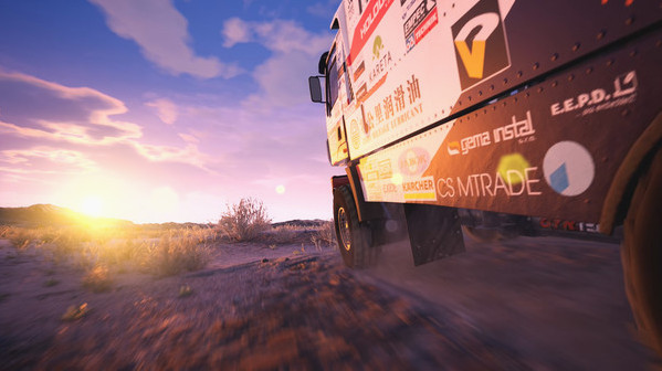 Игра Dakar 18, скриншот
