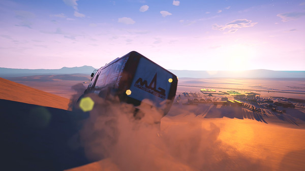 Игра Dakar 18, скриншот