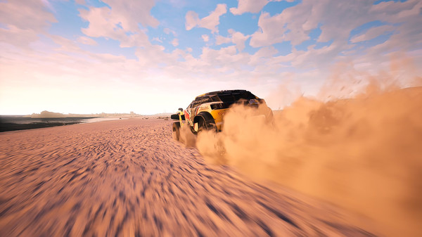 Игра Dakar 18, скриншот