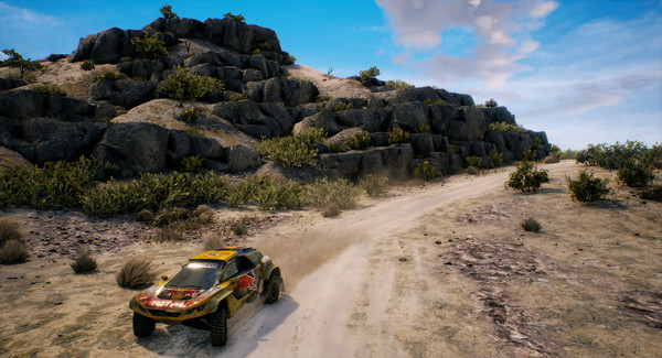 Игра Dakar 18, скриншот
