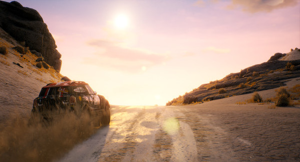 Игра Dakar 18, скриншот