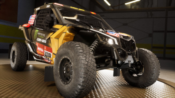 Игра Dakar Desert Rally, скриншот