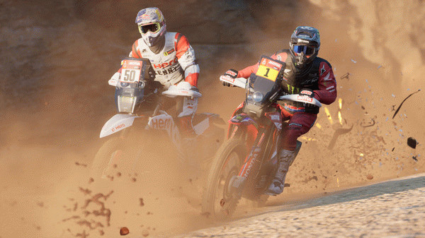 Игра Dakar Desert Rally, скриншот