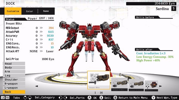 Игра Damascus Gear Operation Tokyo HD, скриншот