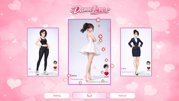Игра Damn Love, скриншот