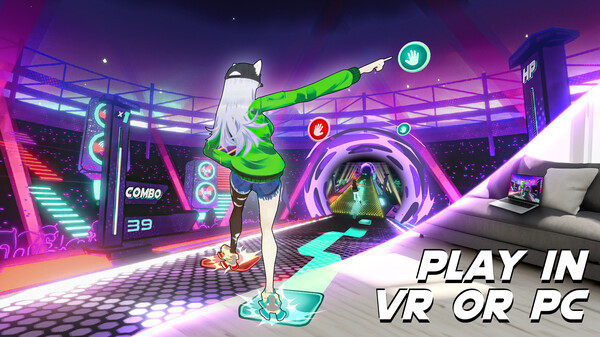 Игра Dance Dash, скриншот