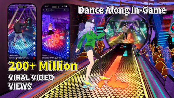 Игра Dance Dash, скриншот