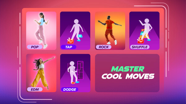 Игра Dance Dash, скриншот