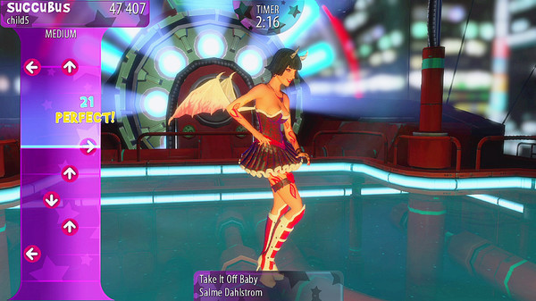 Игра Dance Magic, скриншот