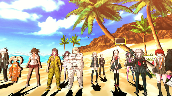 Игра Danganronpa 2: Goodbye Despair, скриншот