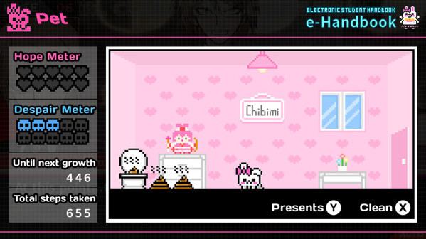 Игра Danganronpa 2: Goodbye Despair, скриншот