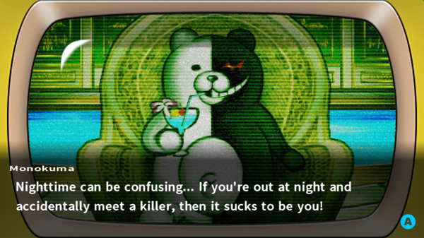 Игра Danganronpa 2: Goodbye Despair, скриншот
