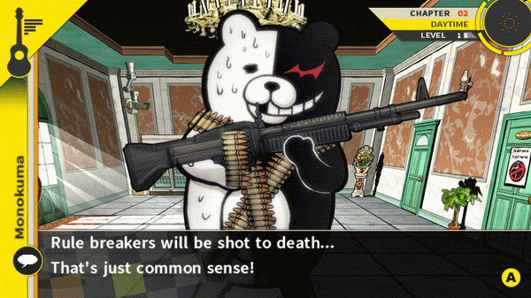 Игра Danganronpa 2: Goodbye Despair, скриншот