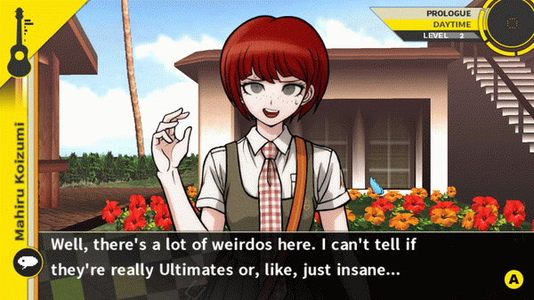 Игра Danganronpa 2: Goodbye Despair, скриншот