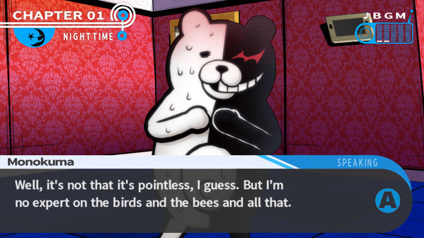 Игра Danganronpa: Trigger Happy Havoc, скриншот