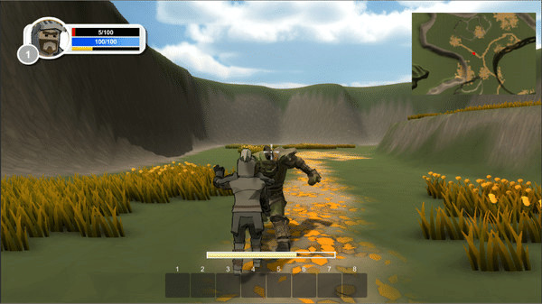 Игра Dangerous Lands - Magic and RPG, скриншот